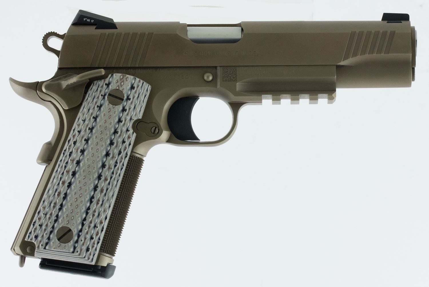 CLT CUSTOM CQB 45 ACP 5 FDE 8RD - Win Repeating Arms Promotion